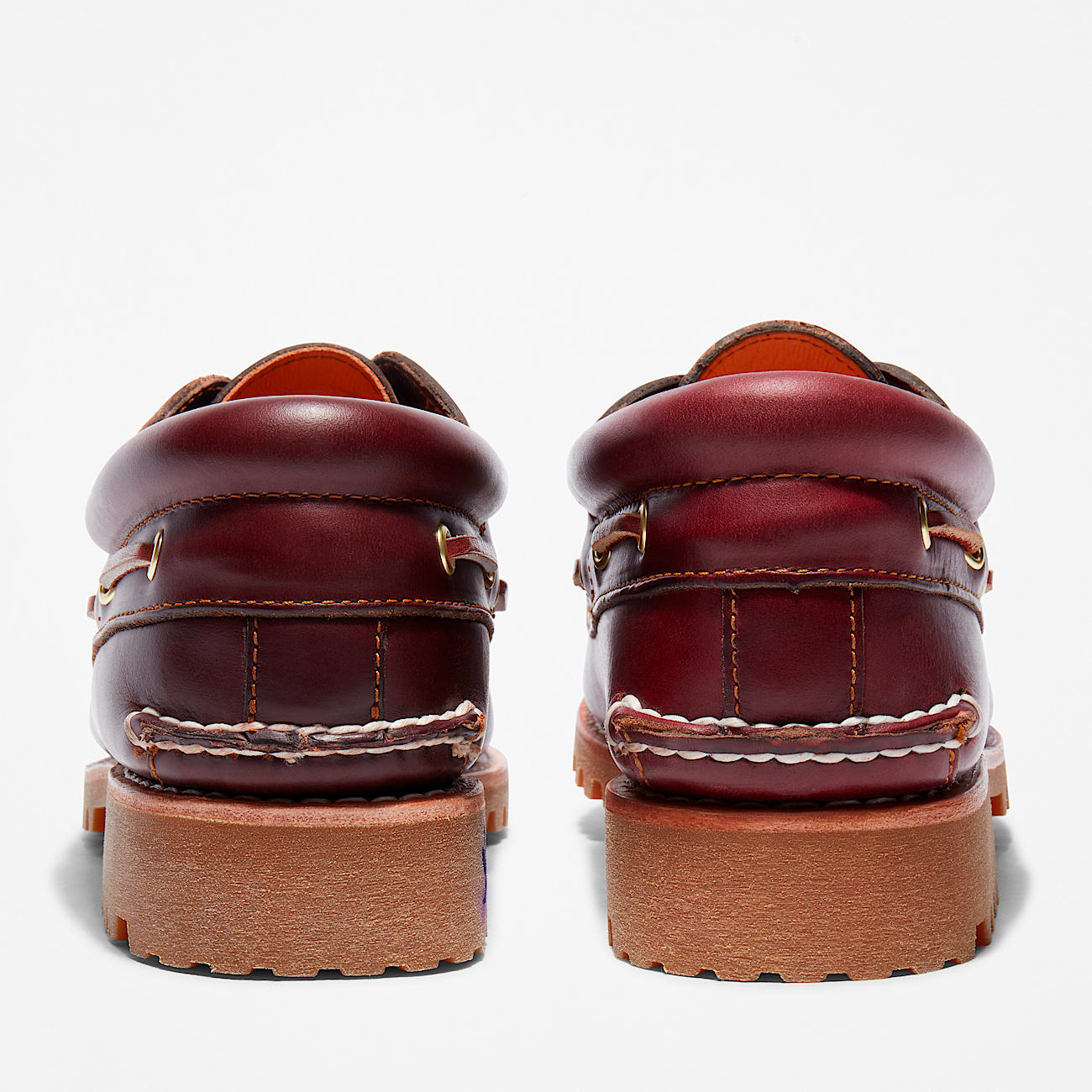 Men's Timberland® Authentic 3-Eye Lug Handsewn Boat Shoe