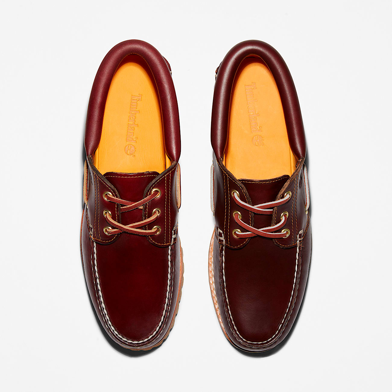 Men's Timberland® Authentic 3-Eye Lug Handsewn Boat Shoe