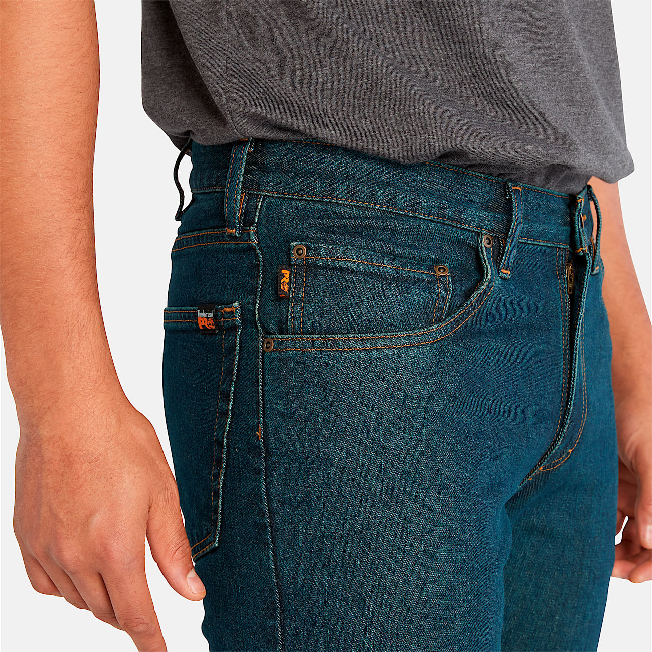 Men's Grit-N-Grind Flex Denim Work Jeans - 4