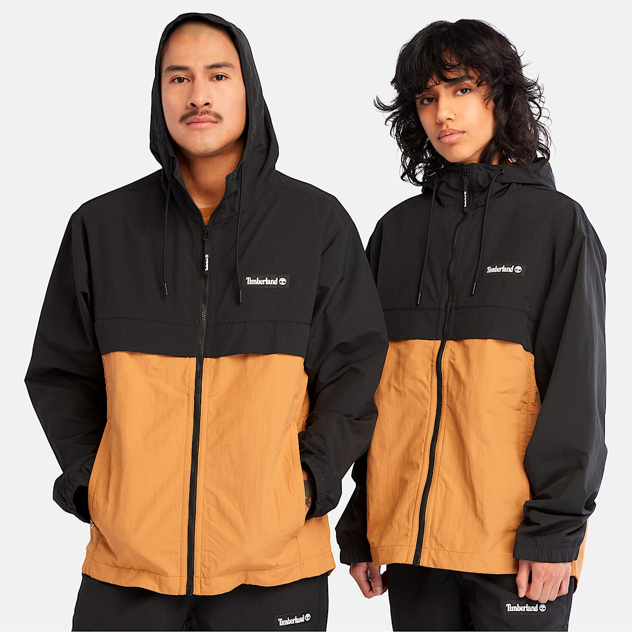 Water-Resistant Nylon Windbreaker - 1