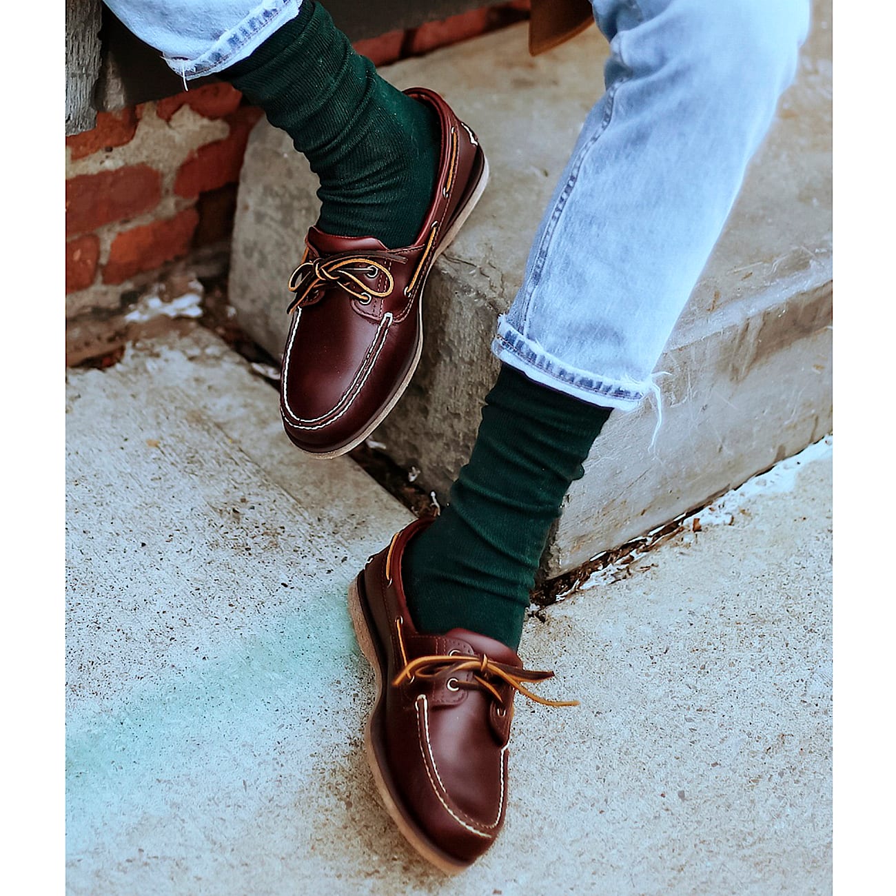 2024人気No.1の Men's Classic 2-Eye Boat Shoe 靴
