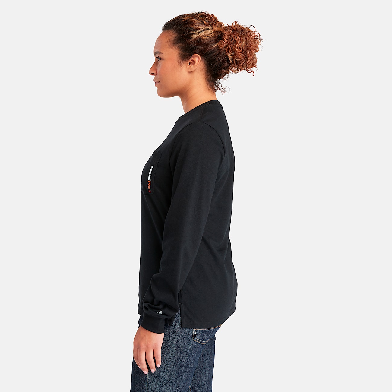 Women's Timberland PRO® Cotton Core Flame-Resistant Long-Sleeve T-Shirt - 4