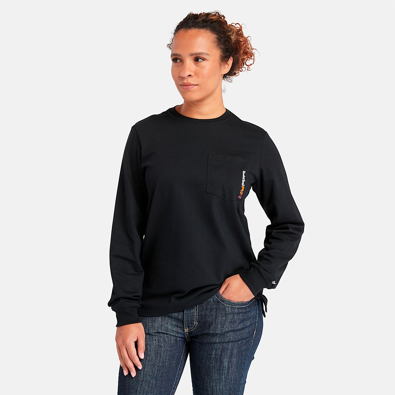Women's Timberland PRO® Cotton Core Flame-Resistant Long-Sleeve T-Shirt - 1