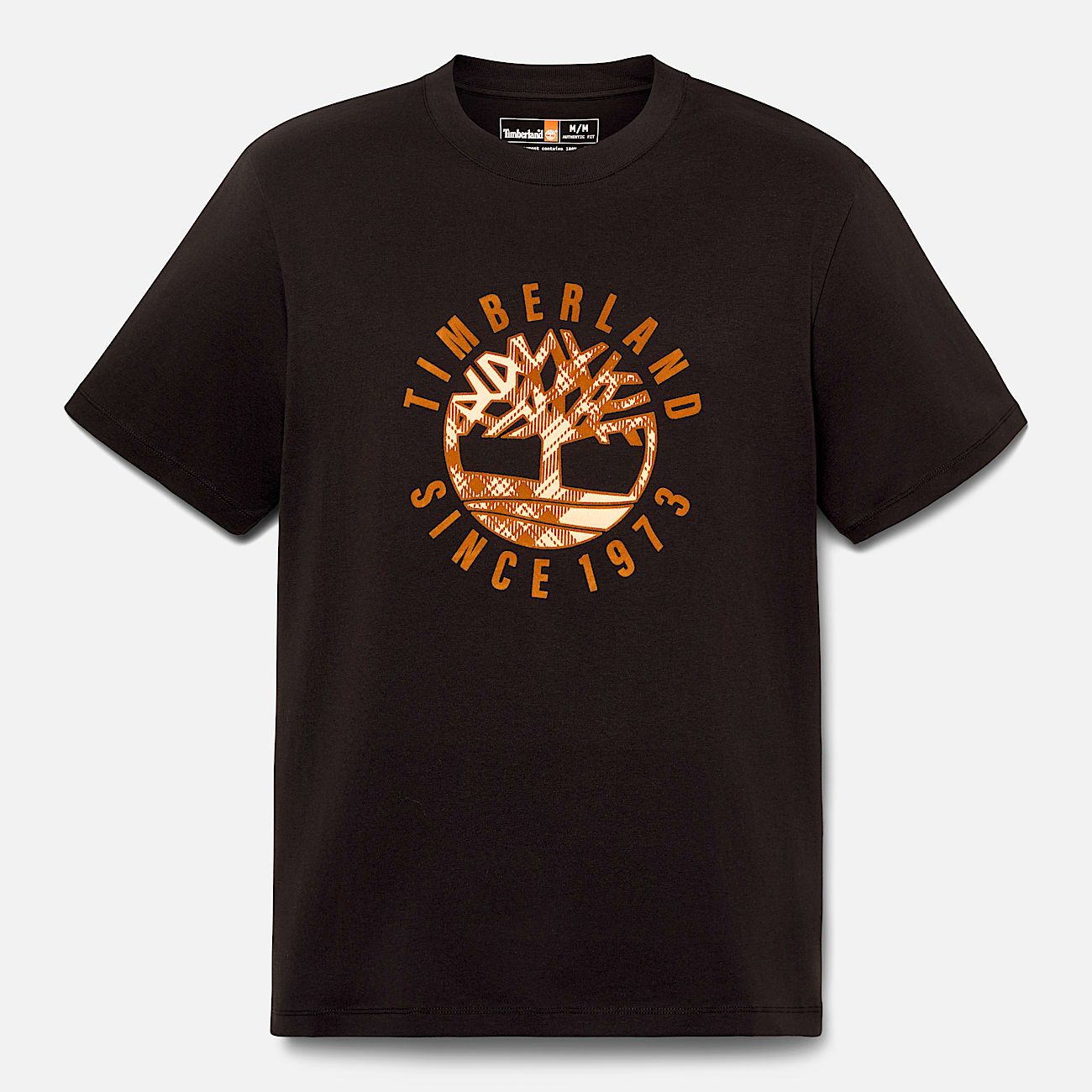 Men's Timberland® Heritage Plaid Logo T-Shirt