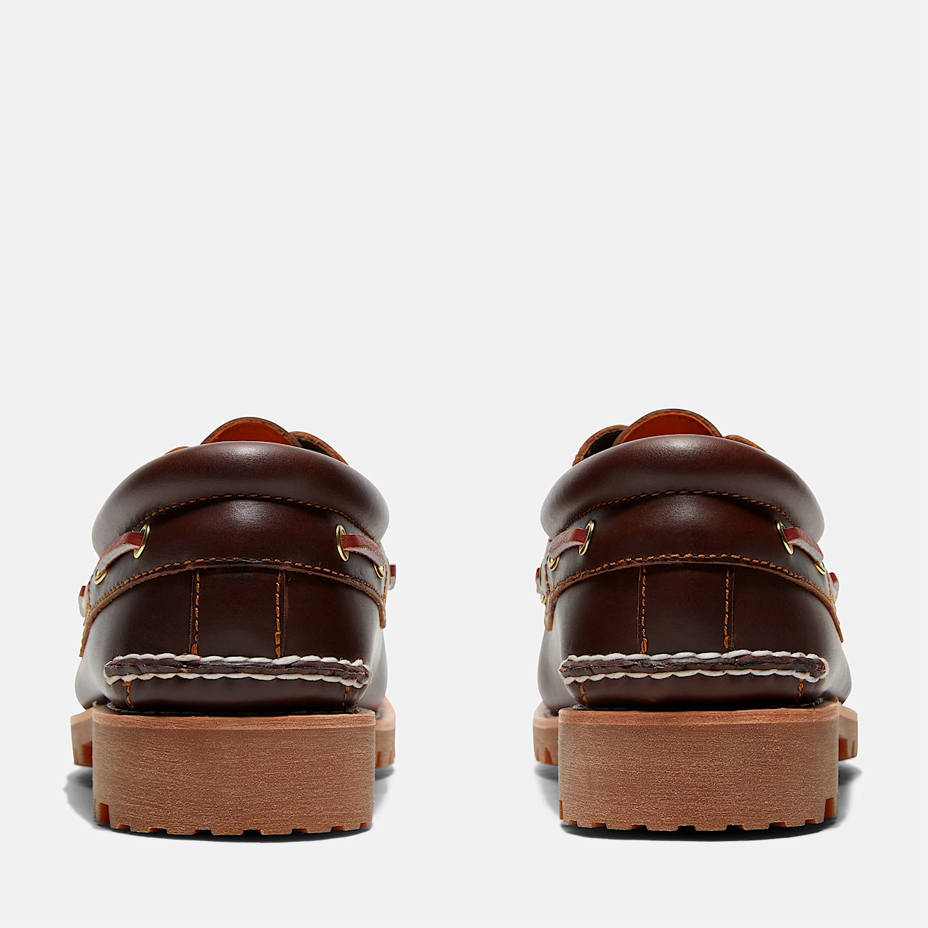 Men's Timberland® Authentic 3-Eye Lug Handsewn Boat Shoe - 5