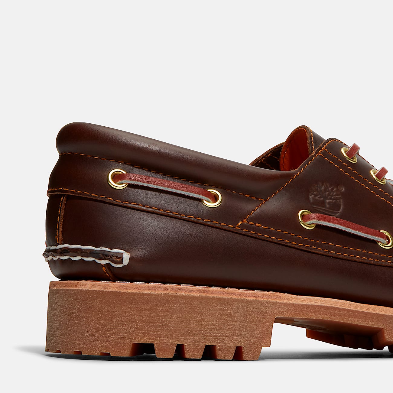 Men's Timberland® Authentic 3-Eye Lug Handsewn Boat Shoe - 7