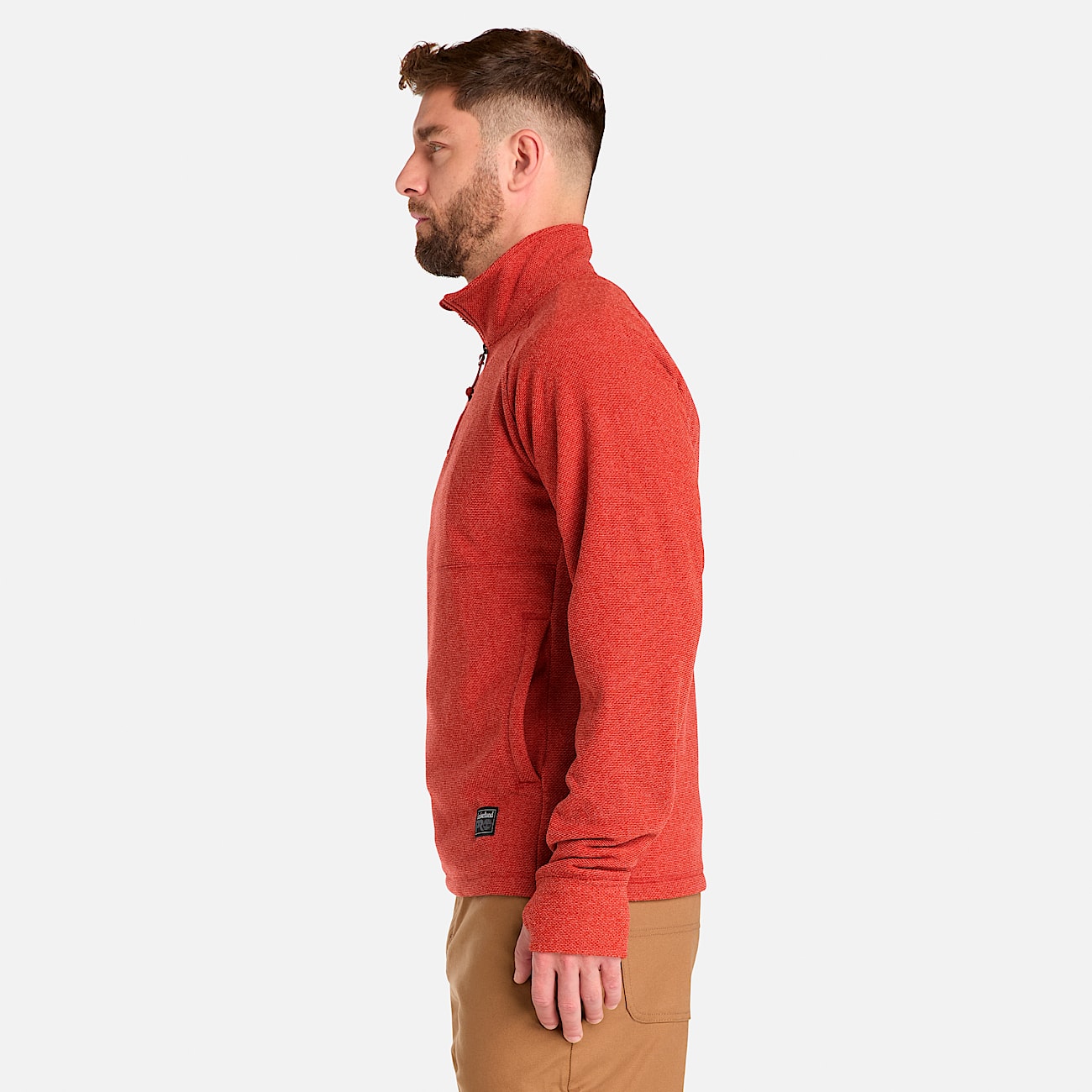 Men's Timberland PRO® Irvine 1/4-Zip Waffle Fleece Jacket - 7