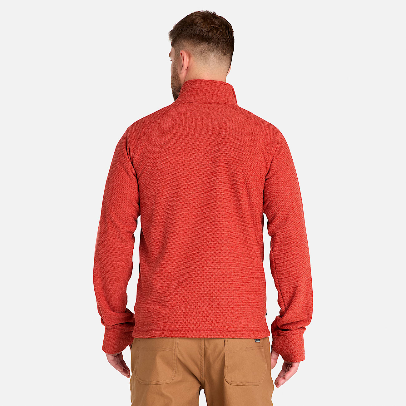 Men's Timberland PRO® Irvine 1/4-Zip Waffle Fleece Jacket - 8