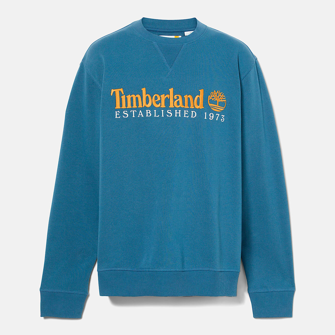 Men's Established 1973 Embroidered Logo Crew Neck Sweatshirt - 5