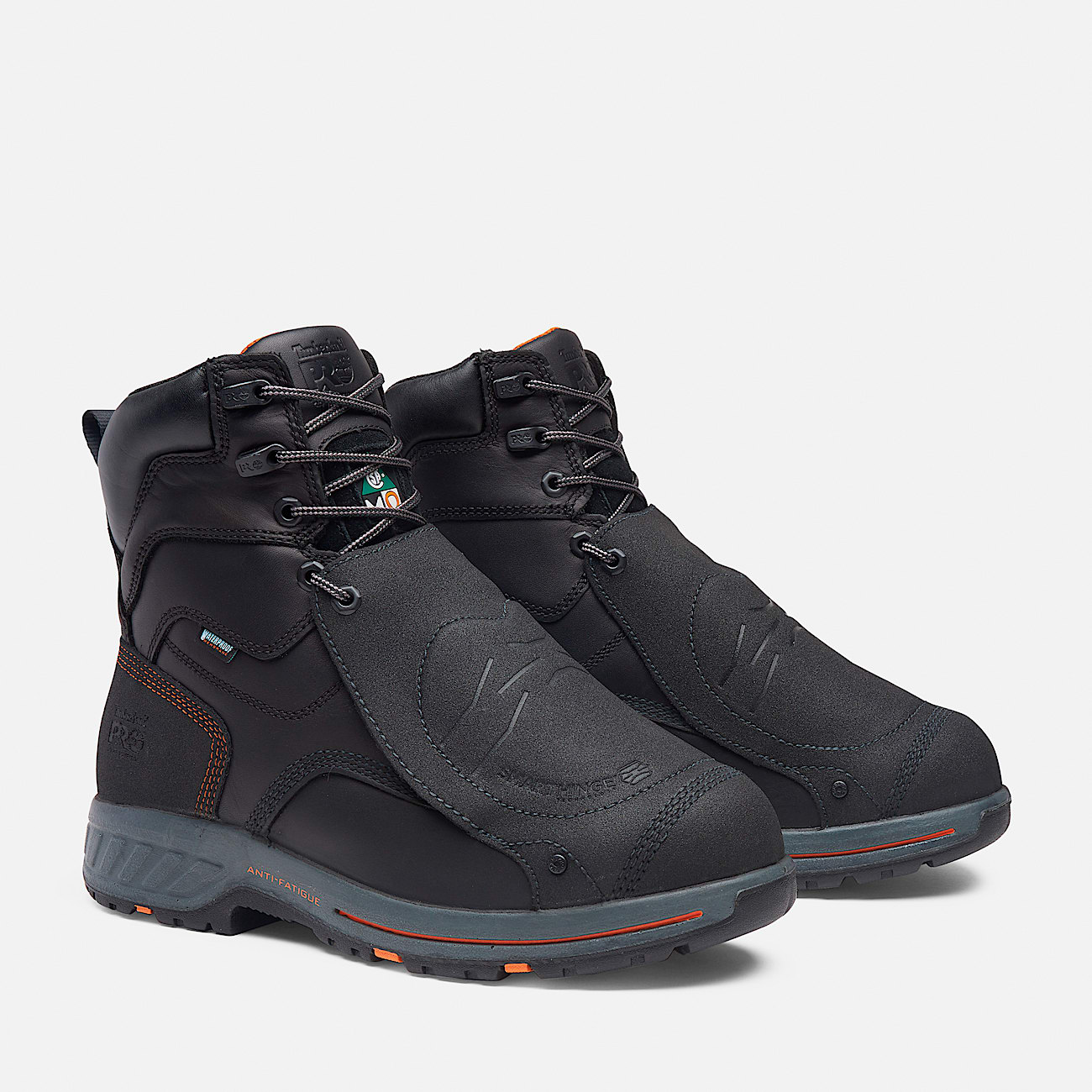 Men's Timberland PRO® Endurance HD 8" External Met-Guard Waterproof Comp-Toe Work Boot - 4