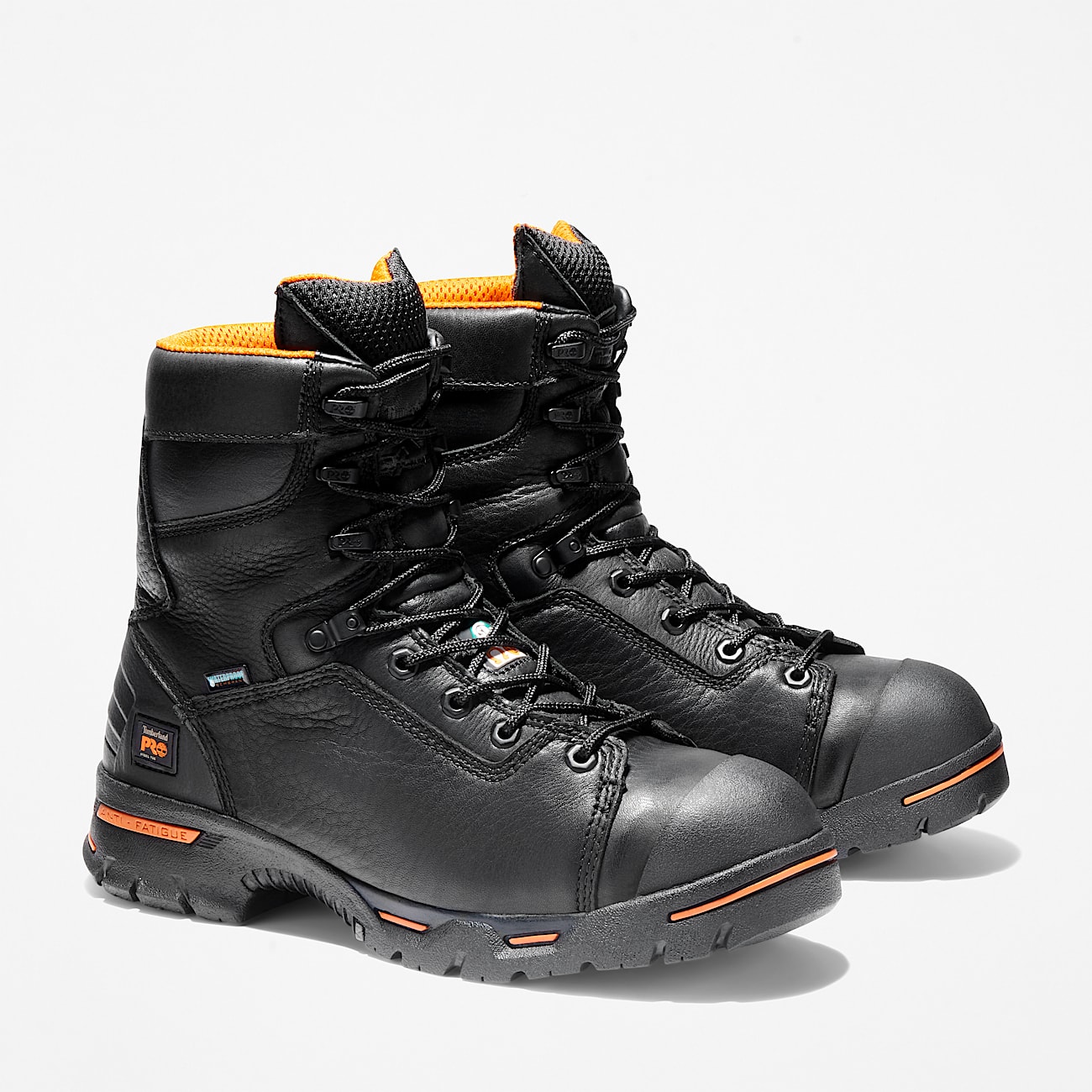 Men's Timberland PRO® Endurance 8" Steel Toe Waterproof Work Boot - 4