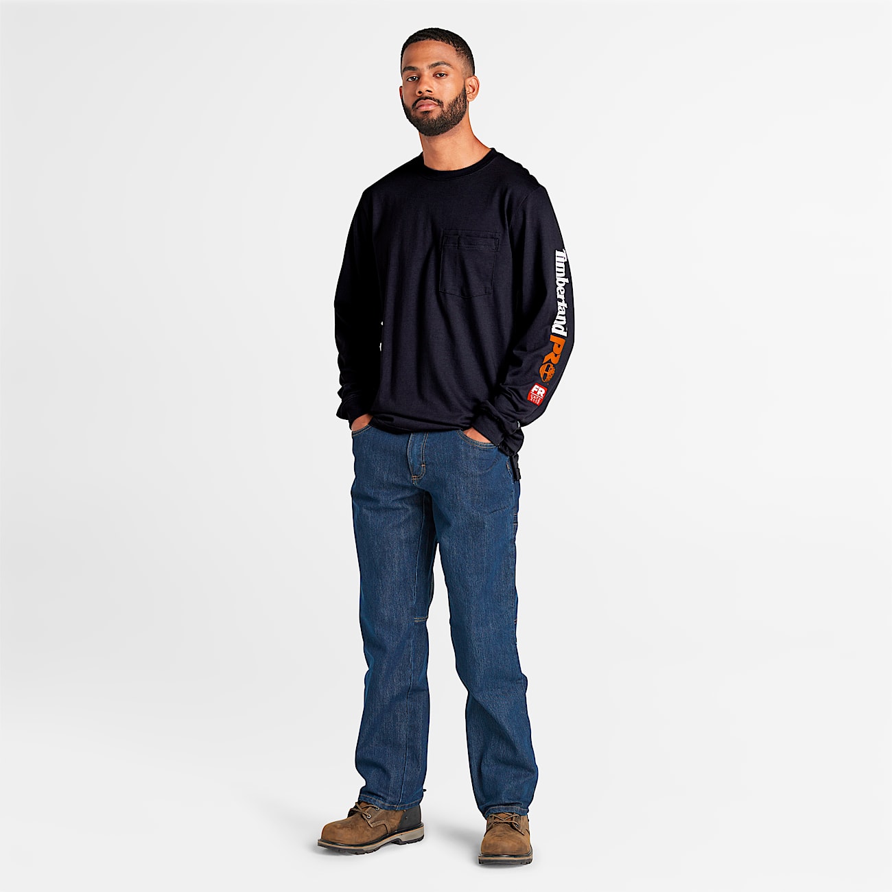 Men's Timberland PRO® Cotton Core Flame-Resistant Long-Sleeve T-Shirt - 2