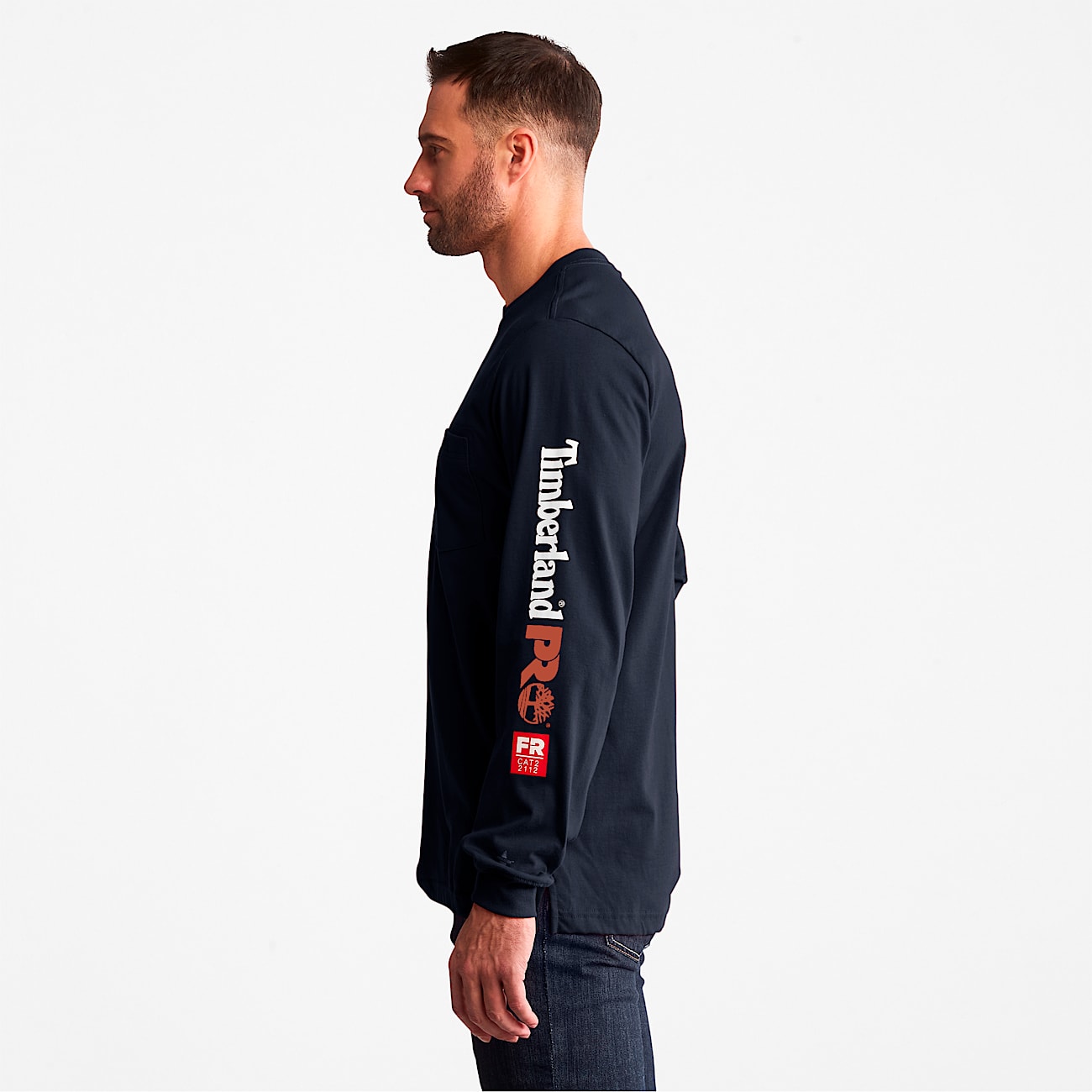 Men's Timberland PRO® Cotton Core Flame-Resistant Long-Sleeve T-Shirt - 4