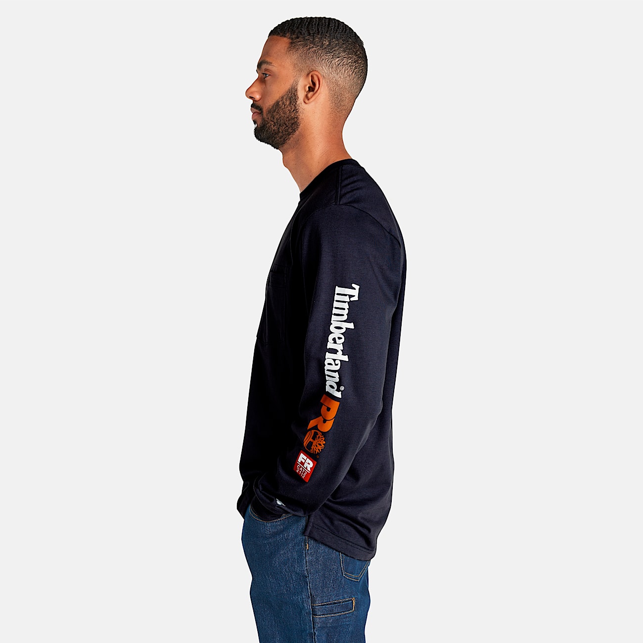 Men's Timberland PRO® Cotton Core Flame-Resistant Long-Sleeve T-Shirt - 6