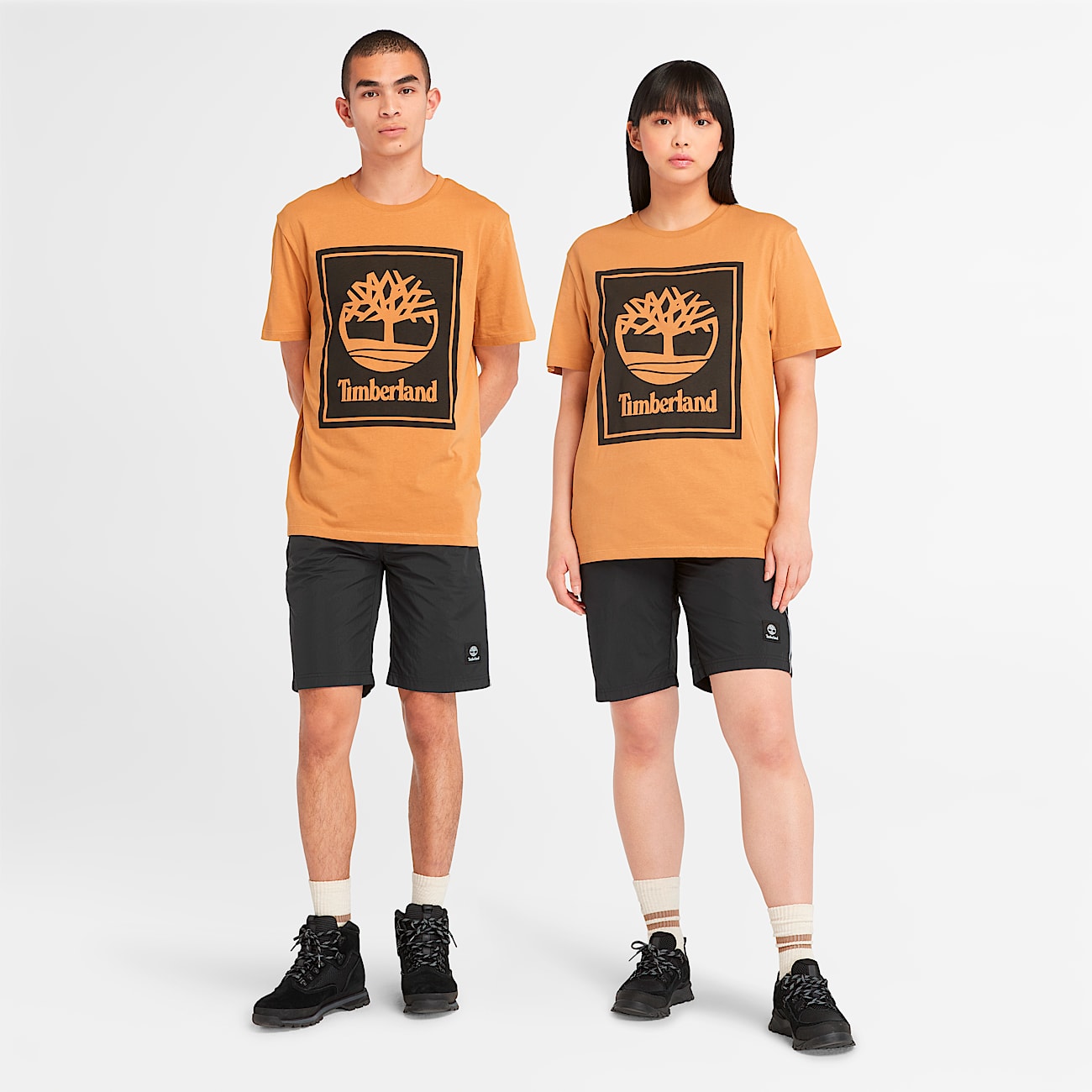 Short Sleeve Stack Timberland Logo T-Shirt | Timberland US