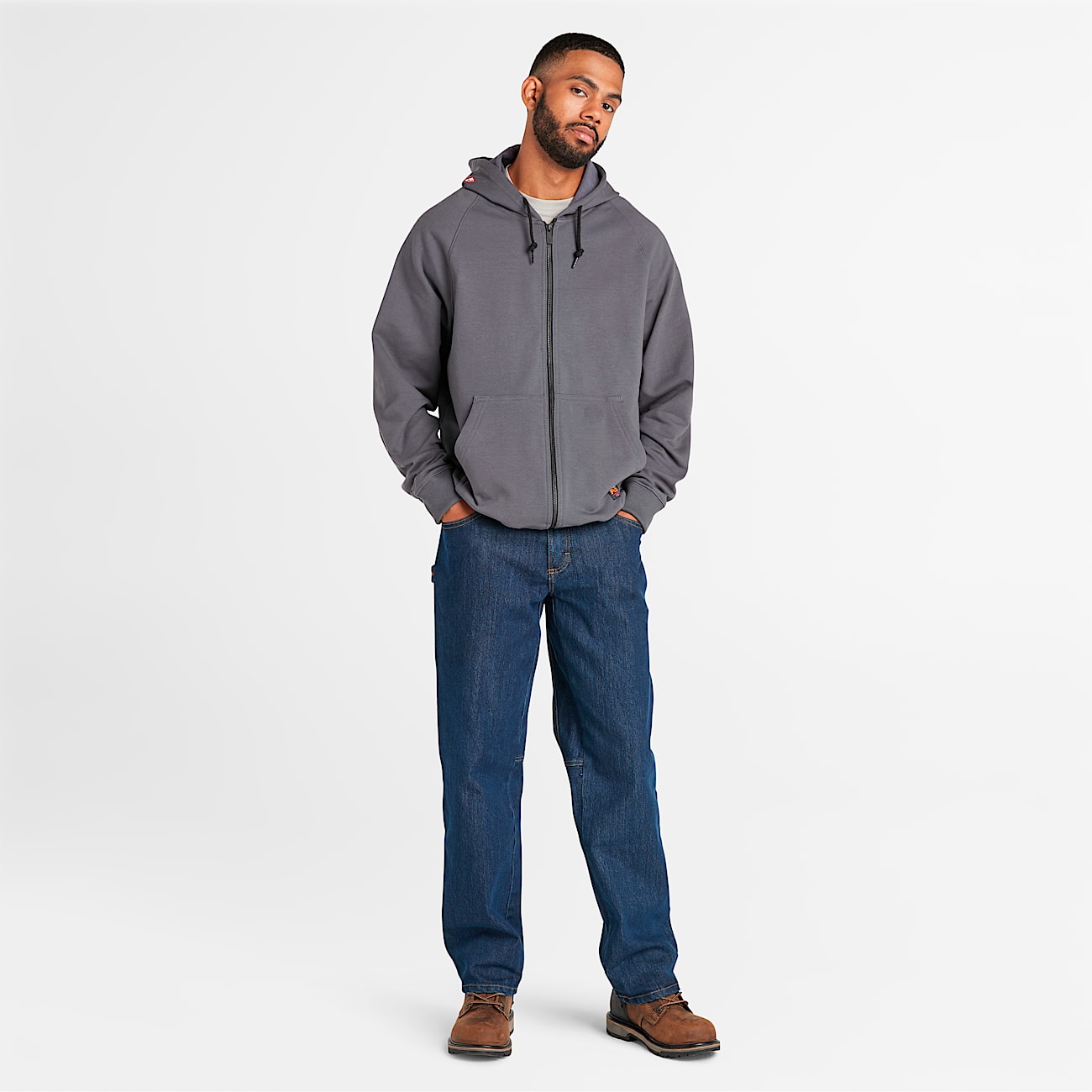 Men's Timberland PRO® Hood Honcho Flame-Resistant Full-Zip Hoodie - 2