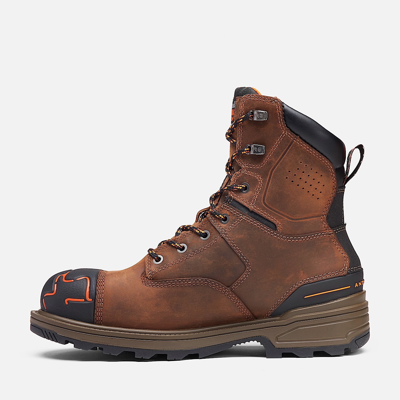 Men's Magnitude 8-Inch Waterproof Comp-Toe Work Boot - 7