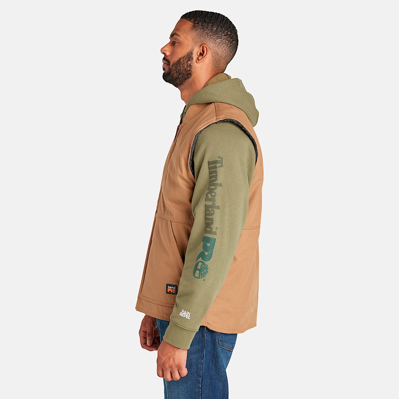 Men's Timberland PRO® Gritman Fleece-Lined Canvas Vest - 5