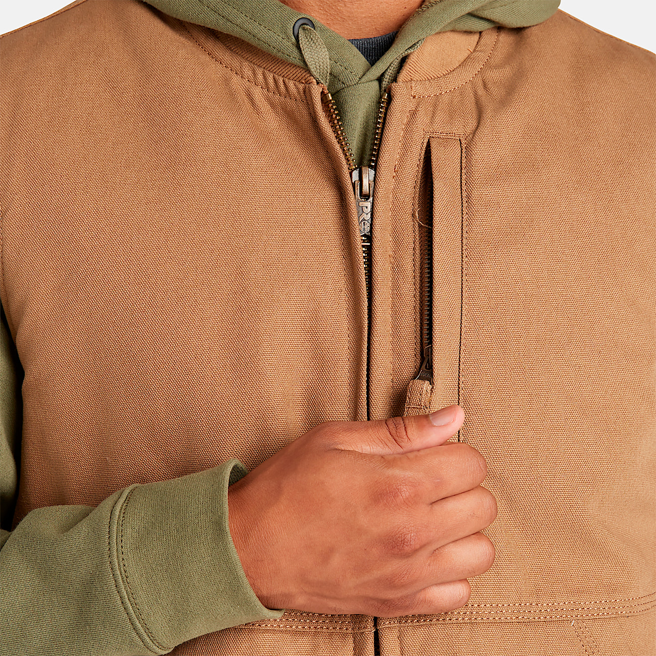 Men's Timberland PRO® Gritman Fleece-Lined Canvas Vest - 4
