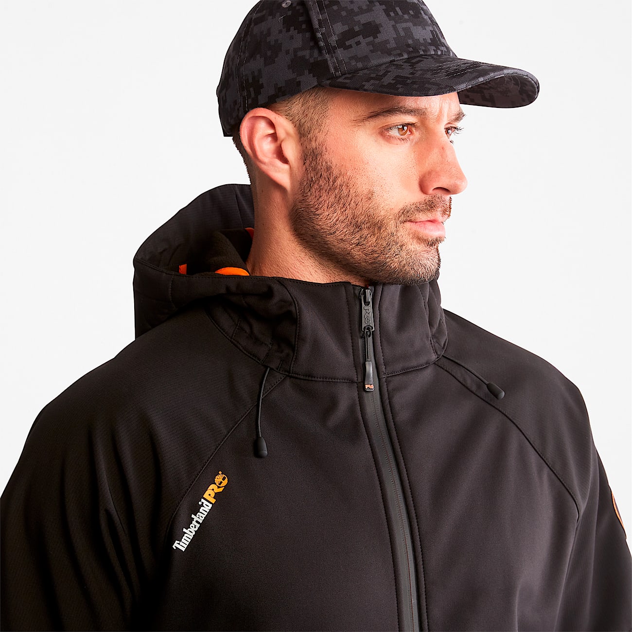 Men's Timberland PRO® Powerzip Hooded Softshell Jacket - 7