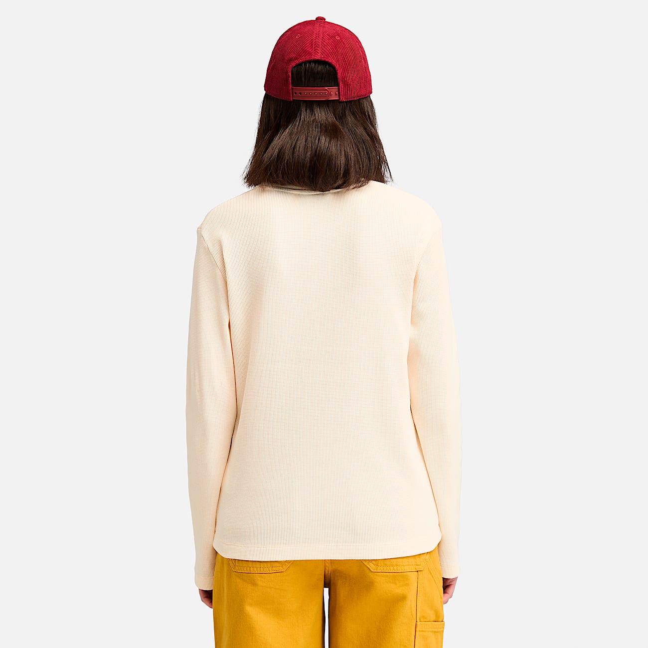 Women's Timberland® Long-Sleeve Waffle T-Shirt - 3