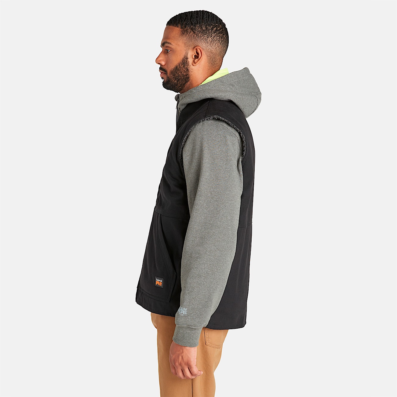 Men's Timberland PRO® Gritman Fleece-Lined Canvas Vest