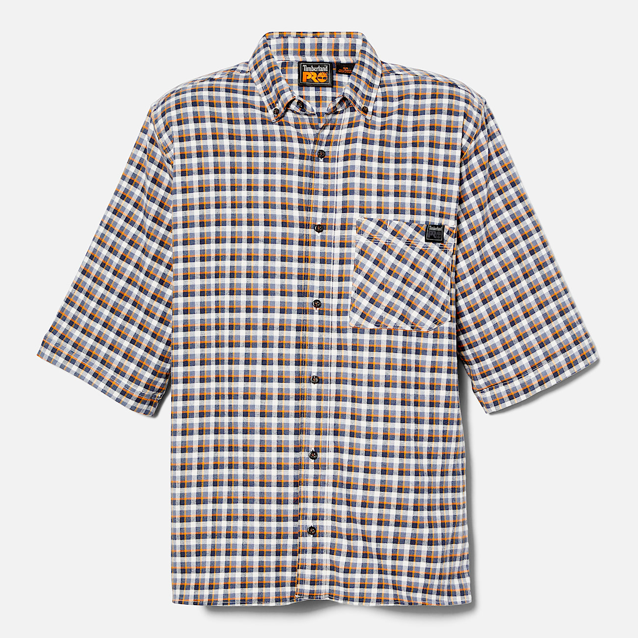Men's Timberland PRO® Woodfort Lightweight Flannel Flex Shirt - 6