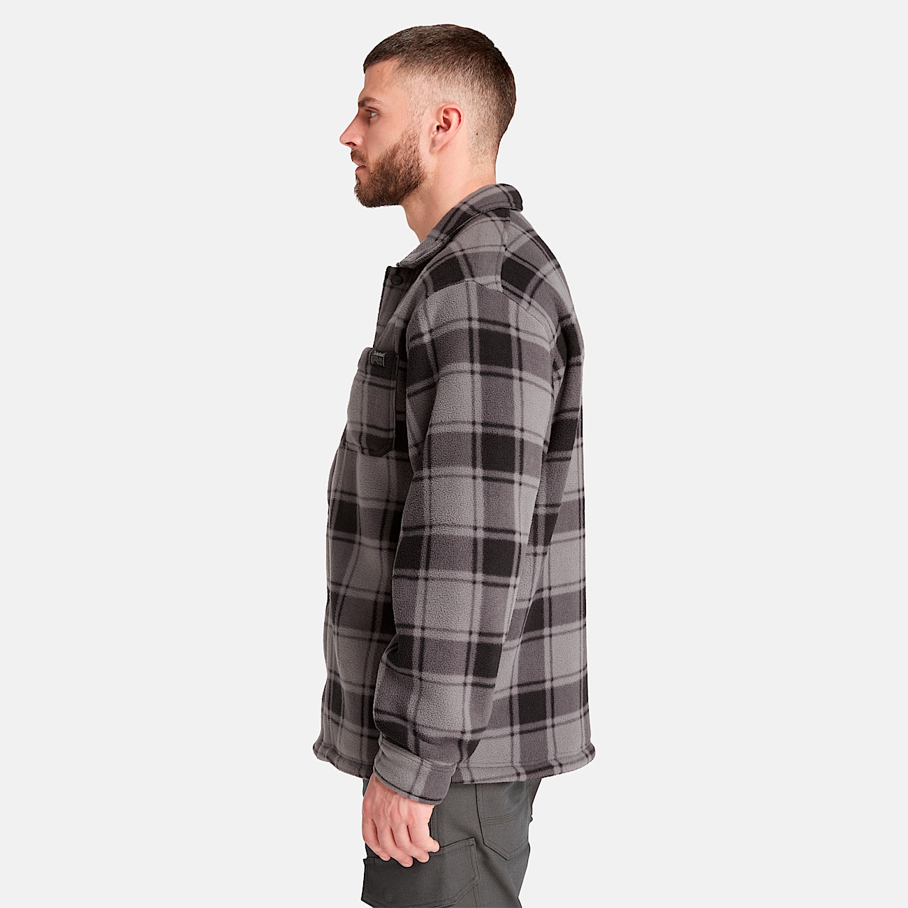 Men's Timberland PRO® Gritman Check Heavyweight Fleece Shirt