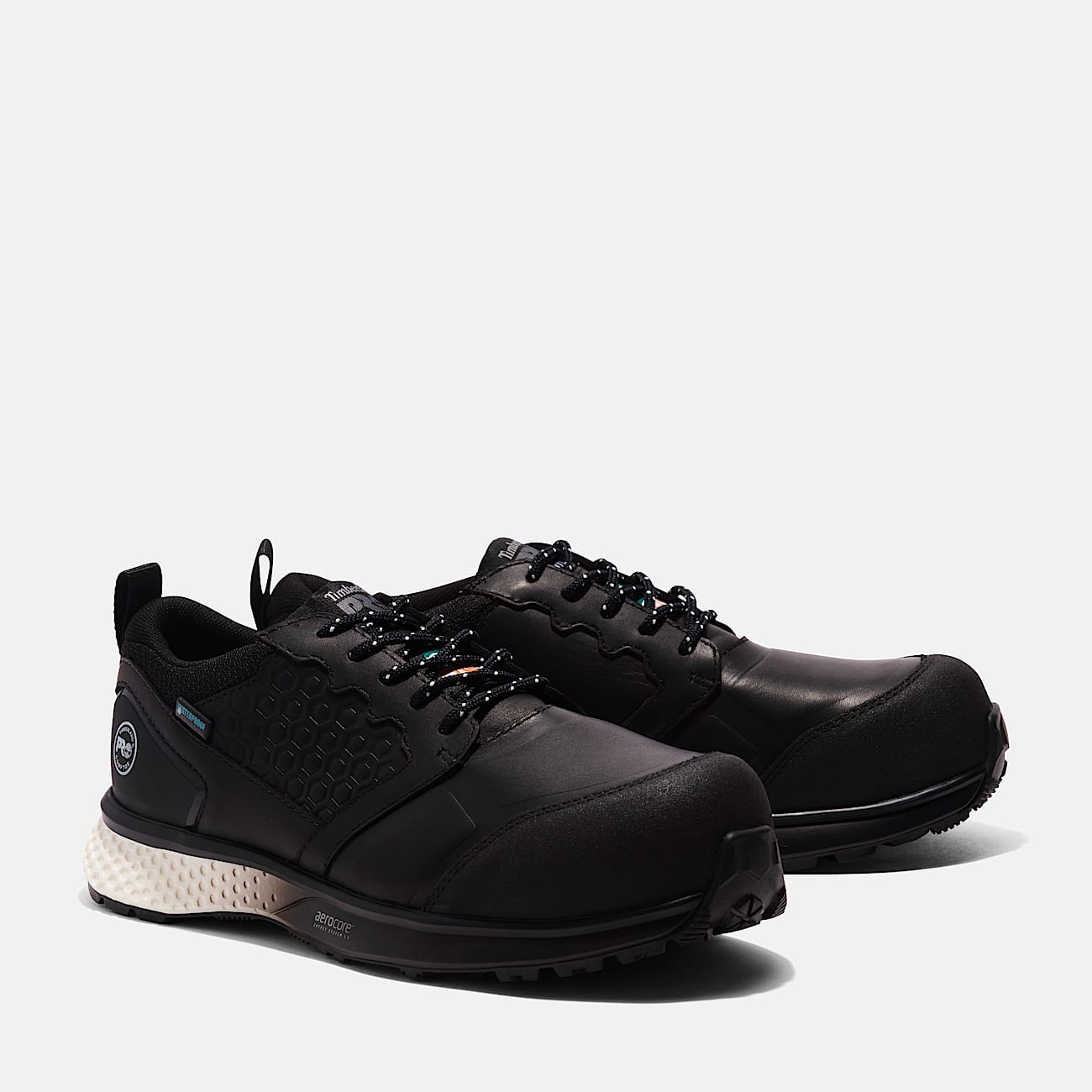 Men's Timberland PRO® Reaxion Waterproof Comp-Toe Work Shoe - 4
