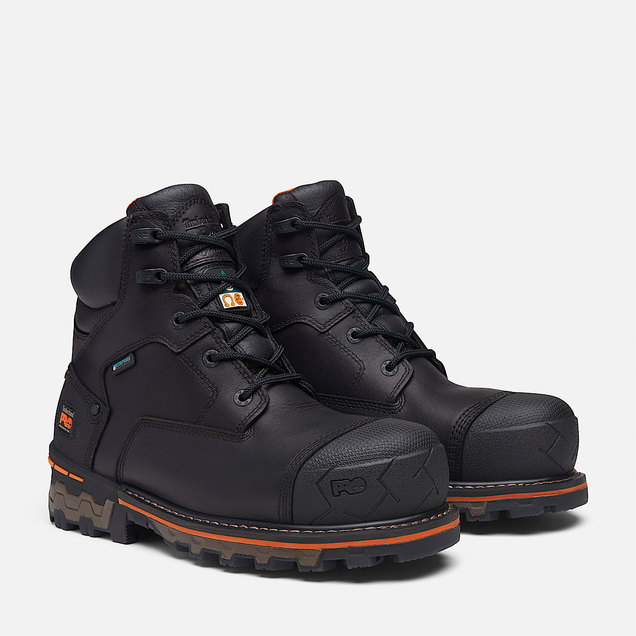 Men's Boondock 6" Composite Toe Waterproof Work Boot - 4