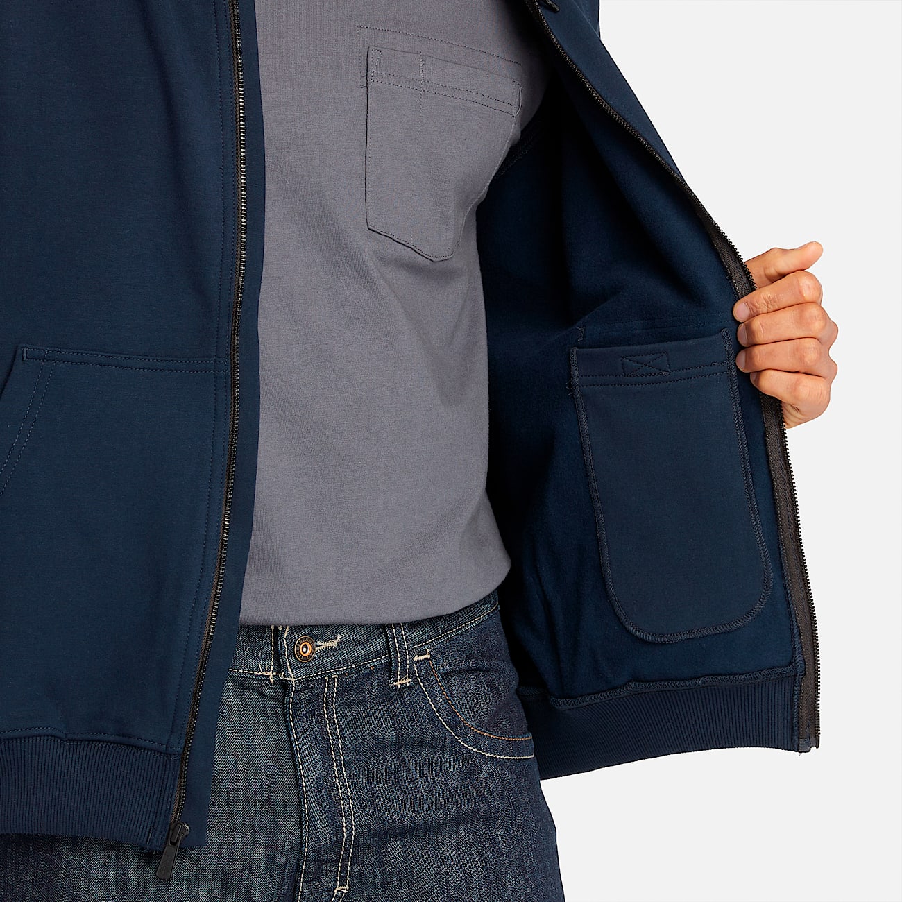 Men's Timberland PRO® Hood Honcho Flame-Resistant Full-Zip Hoodie - 3