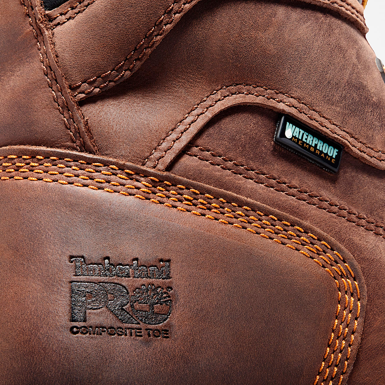 Men's Timberland PRO® Endurance HD 8" Composite Toe Waterproof Work Boot - 6