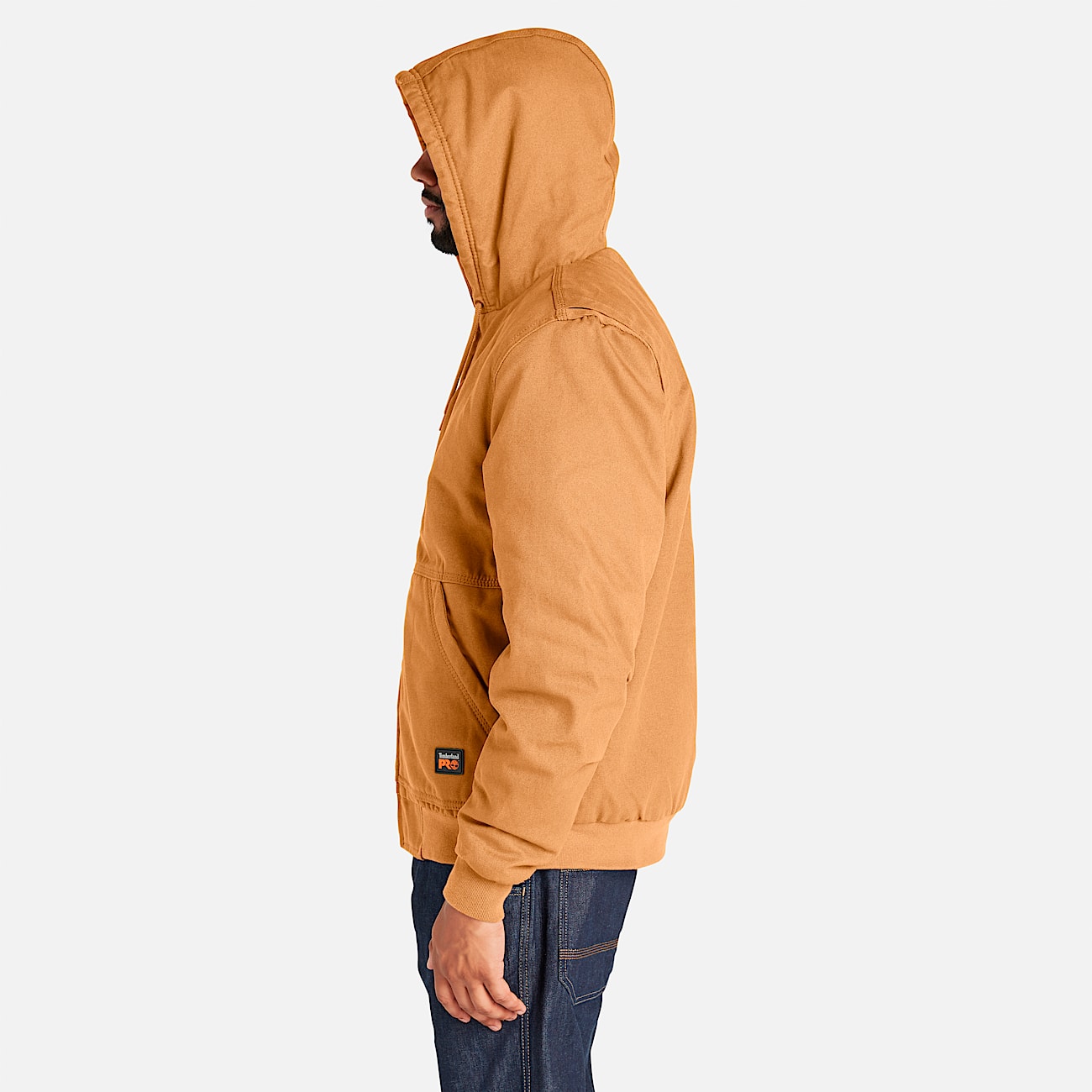 Men's Timberland PRO® Gritman Fleece-Lined Hooded Canvas Jacket