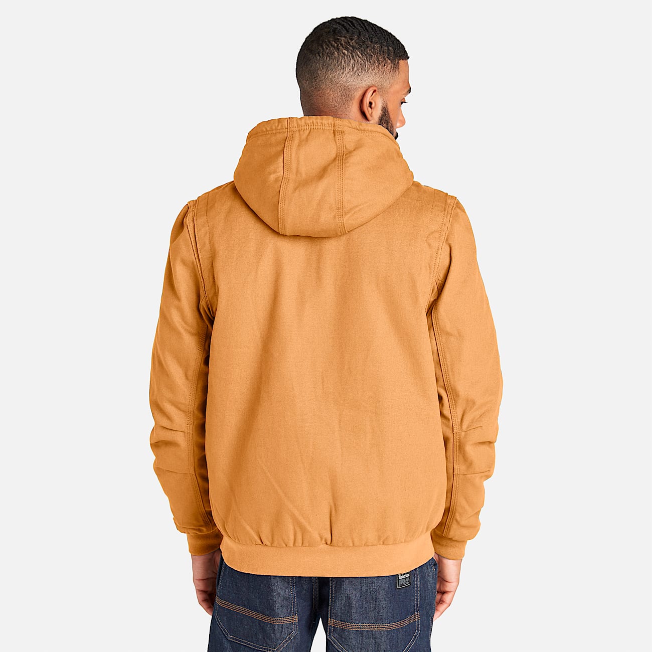 Men's Timberland PRO® Gritman Fleece-Lined Hooded Canvas Jacket