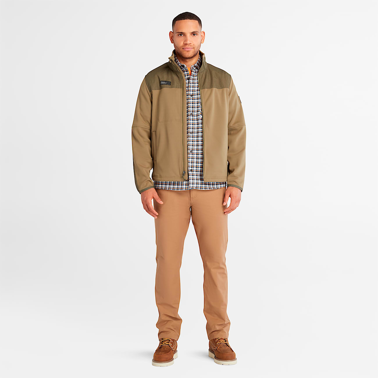 【WONDER WONDER】Benon fleece padding nylon color 2way pt Men's Timberland PRO® Trailwind Full-Zip Fleece Jacket
