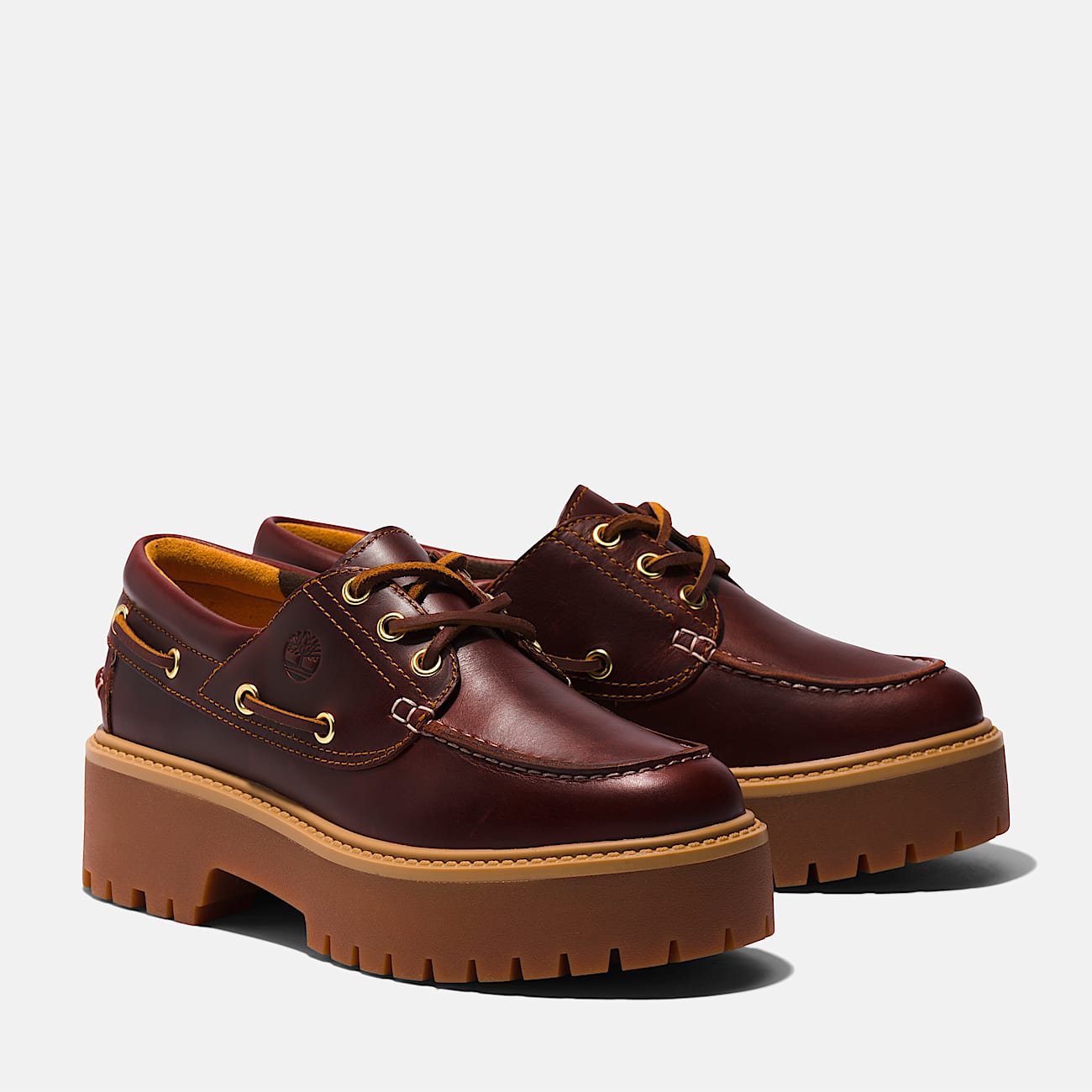 Women’s Stone Street Platform Boat Shoe