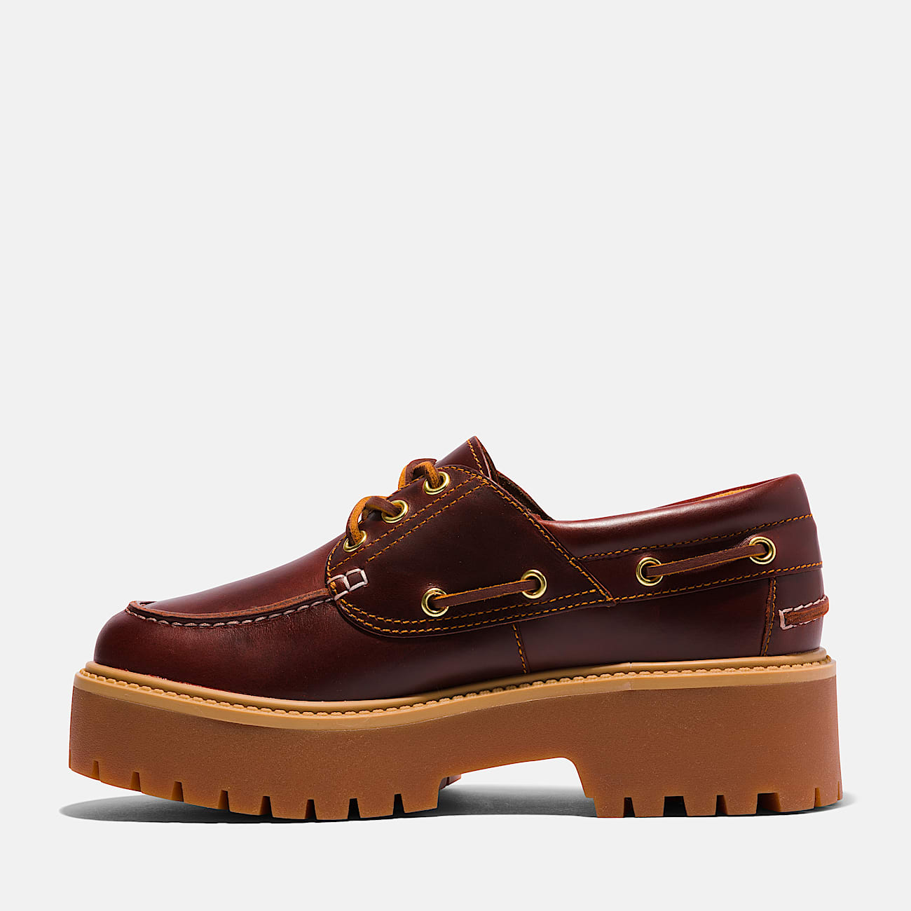Women’s Stone Street Platform Boat Shoe