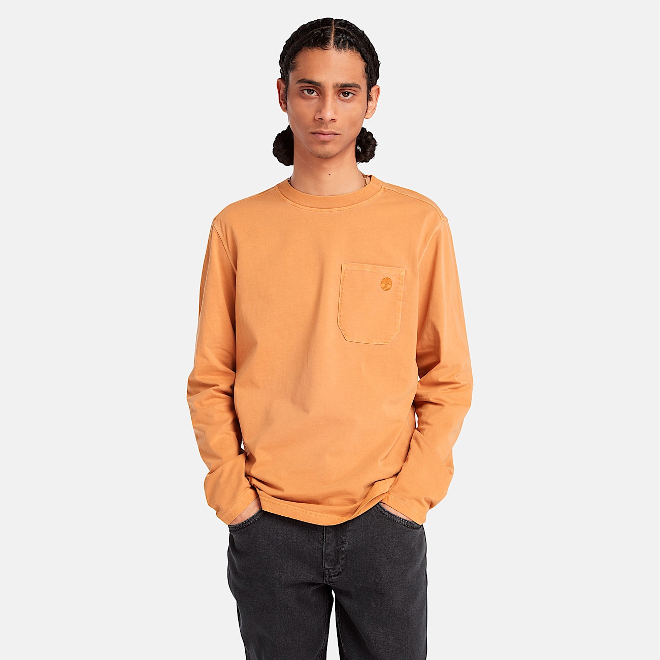 tom Men's Long Sleeve Merrymack Pocket T-Shirt