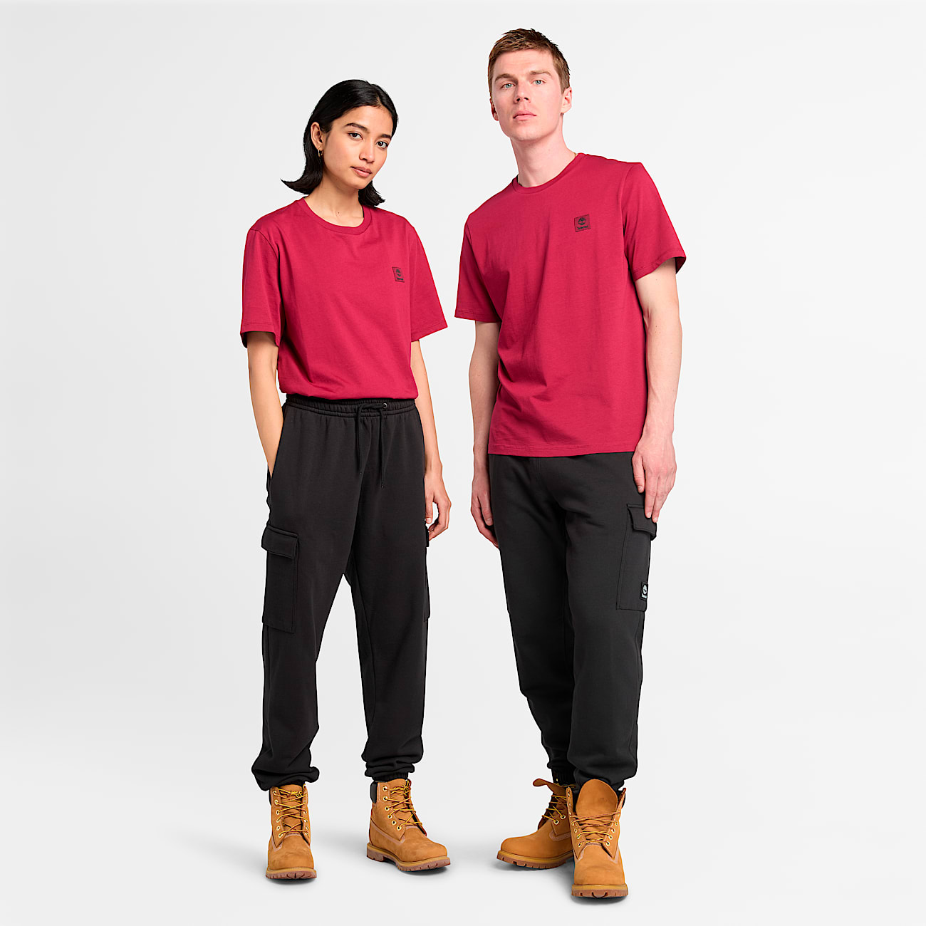 Short Sleeve Woven Badge T-Shirt