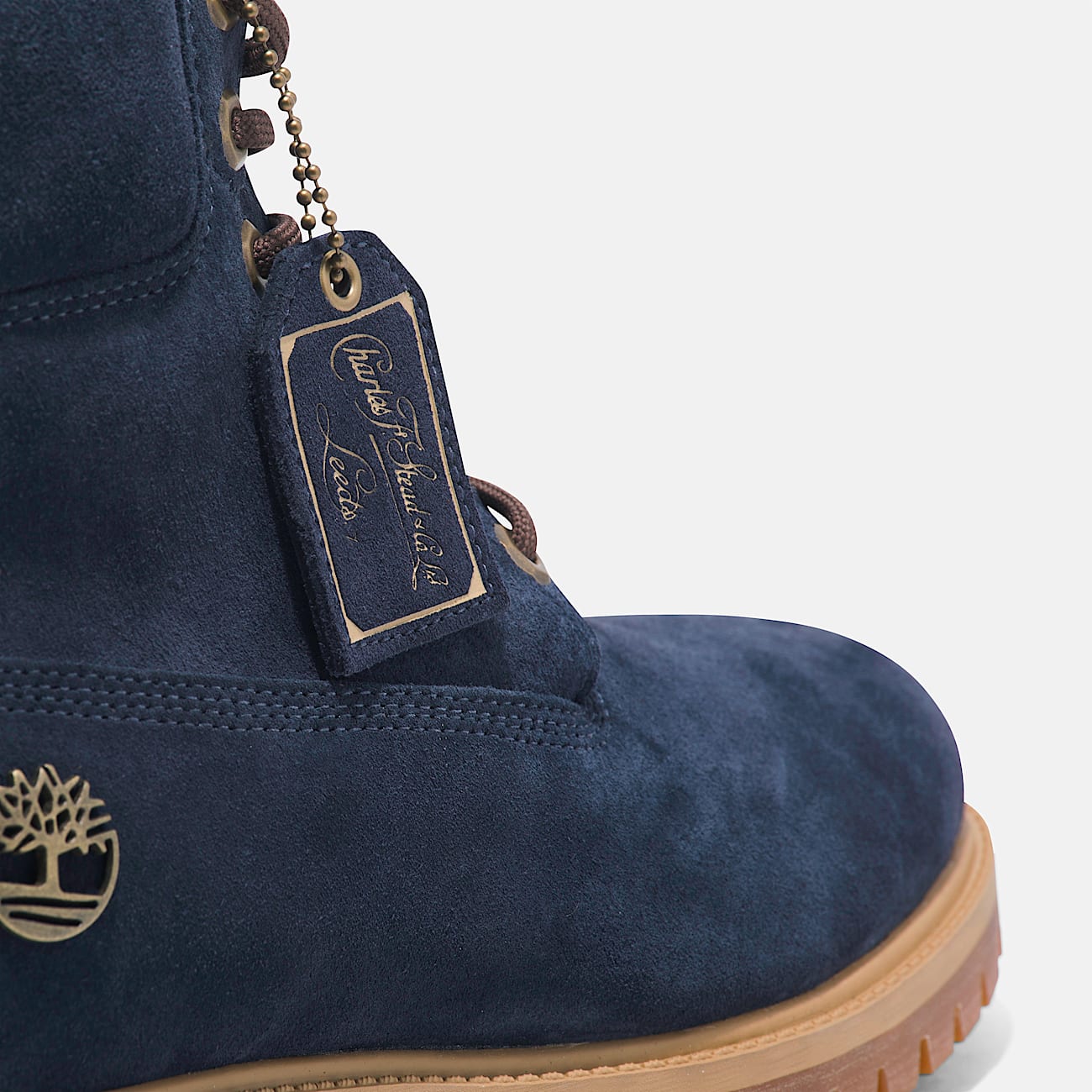 Men's C.F. Stead Heritage 6-Inch Suede Boots - Dark Blue