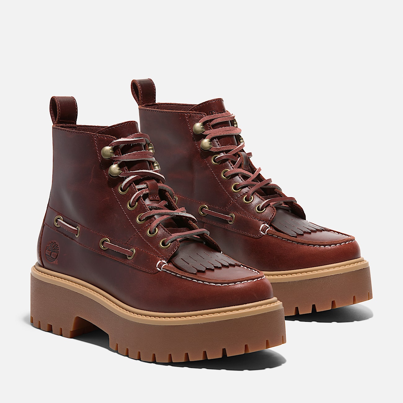 Women’s Stone Street Platform Kiltie Boot - 5