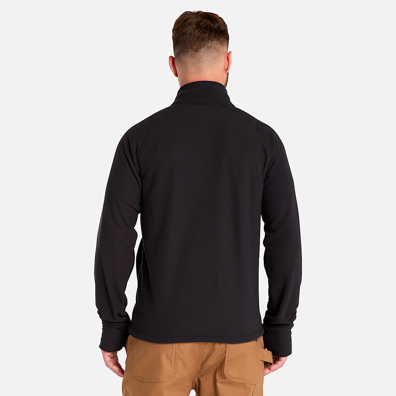 Men's Timberland PRO® Irvine 1/4-Zip Waffle Fleece Jacket - 5