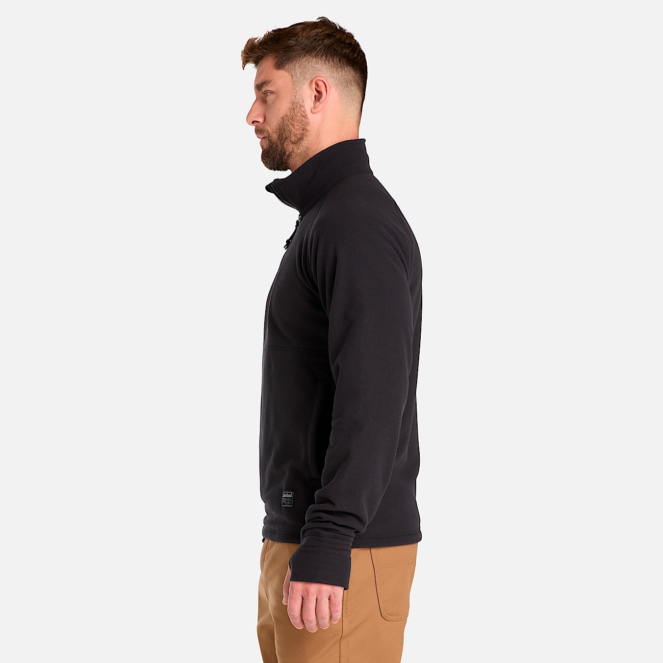Men's Timberland PRO® Irvine 1/4-Zip Waffle Fleece Jacket - 4