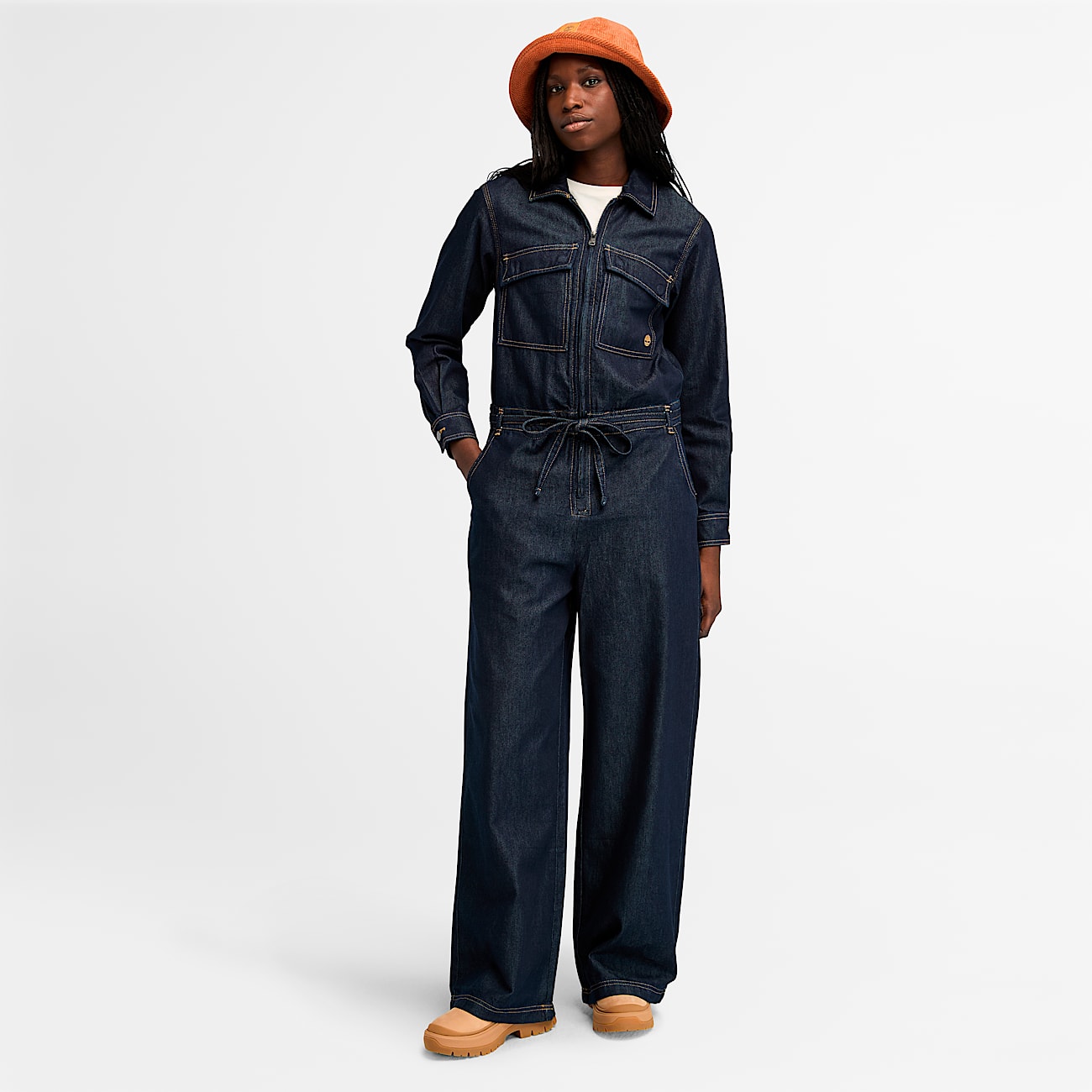 Women s Denim REFIBRA Boiler Suit