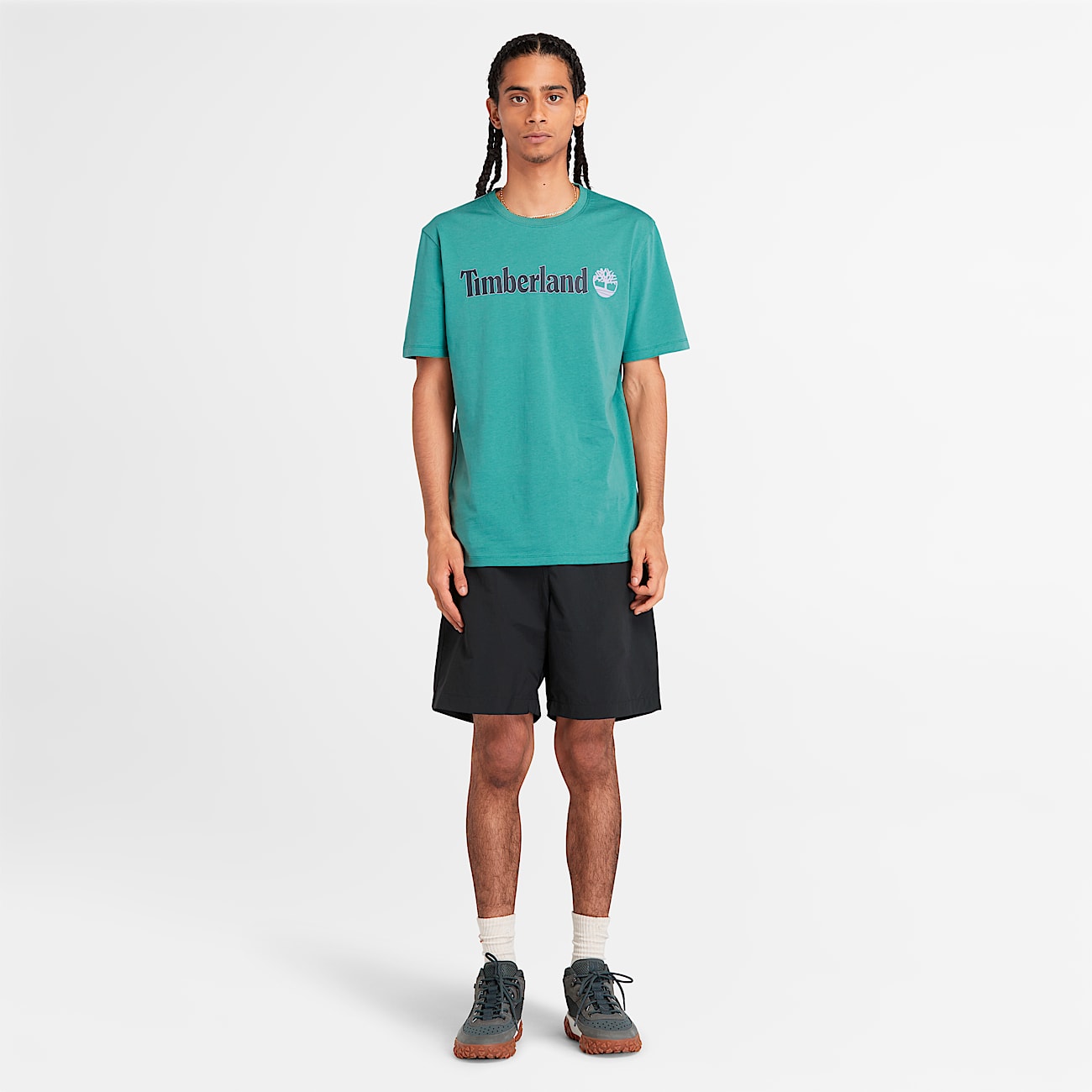 Men's Linear Logo Short Sleeve T-Shirt