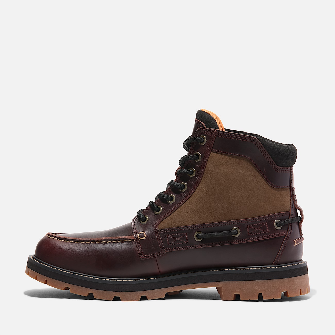 Men's Britton Road 7-Eye Moc Toe Boot - 7