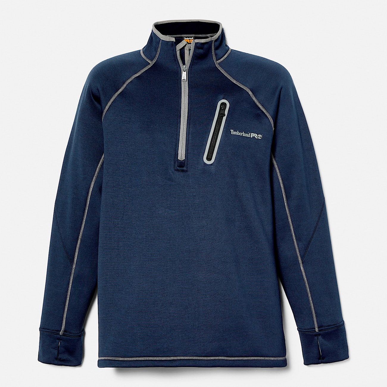 Men's Timberland PRO® Reaxion Quarter-Zip Athletic-Fit Fleece Jacket - 8