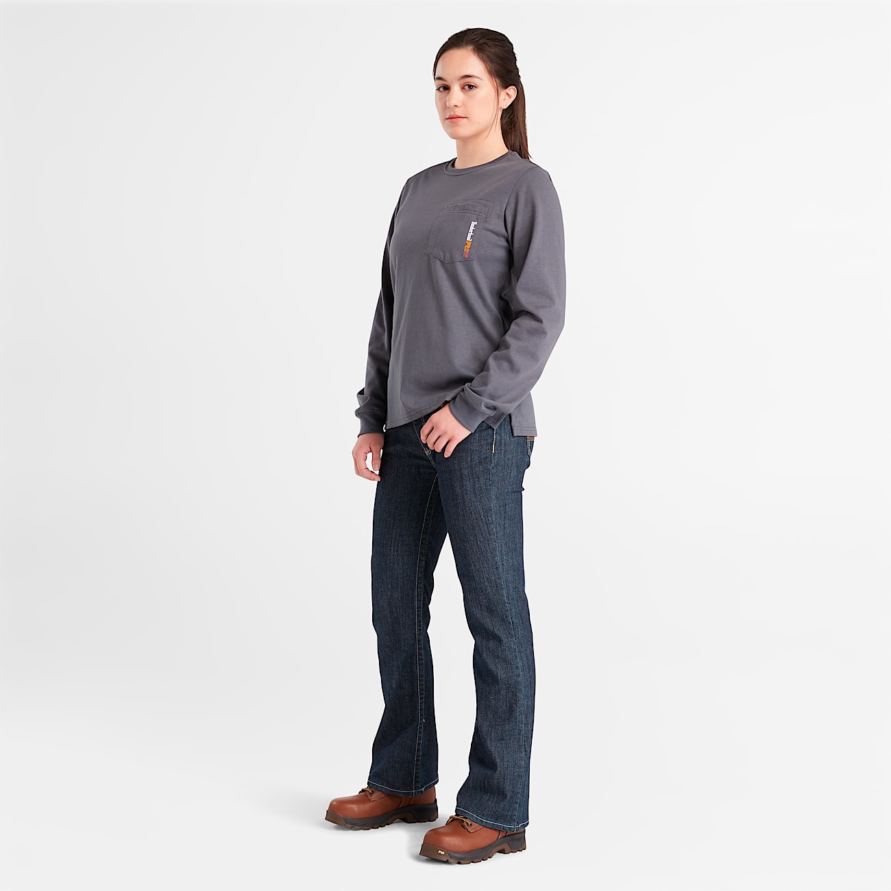 Women's Timberland PRO® Grit-N-Grind Flame-Resistant Flex Denim Work Jeans