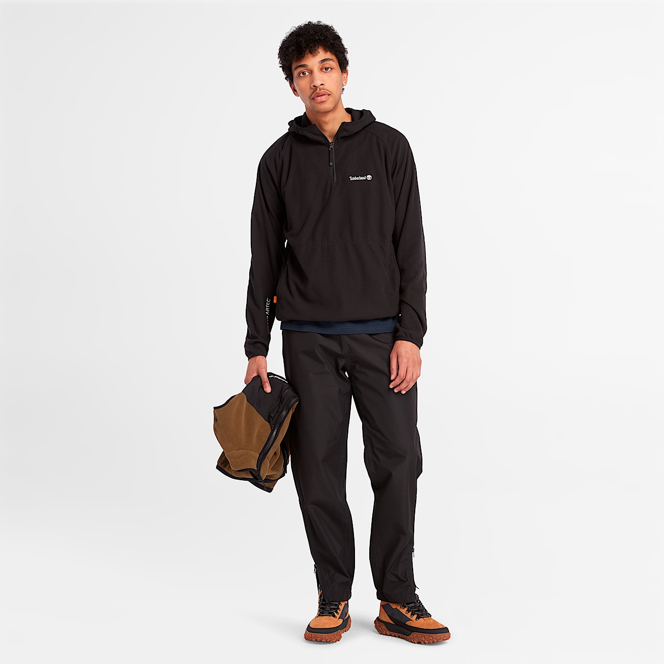 【公式ショップ】 Men's Polartec® Fleece 1/4 Zip Hooded Jacket トップス