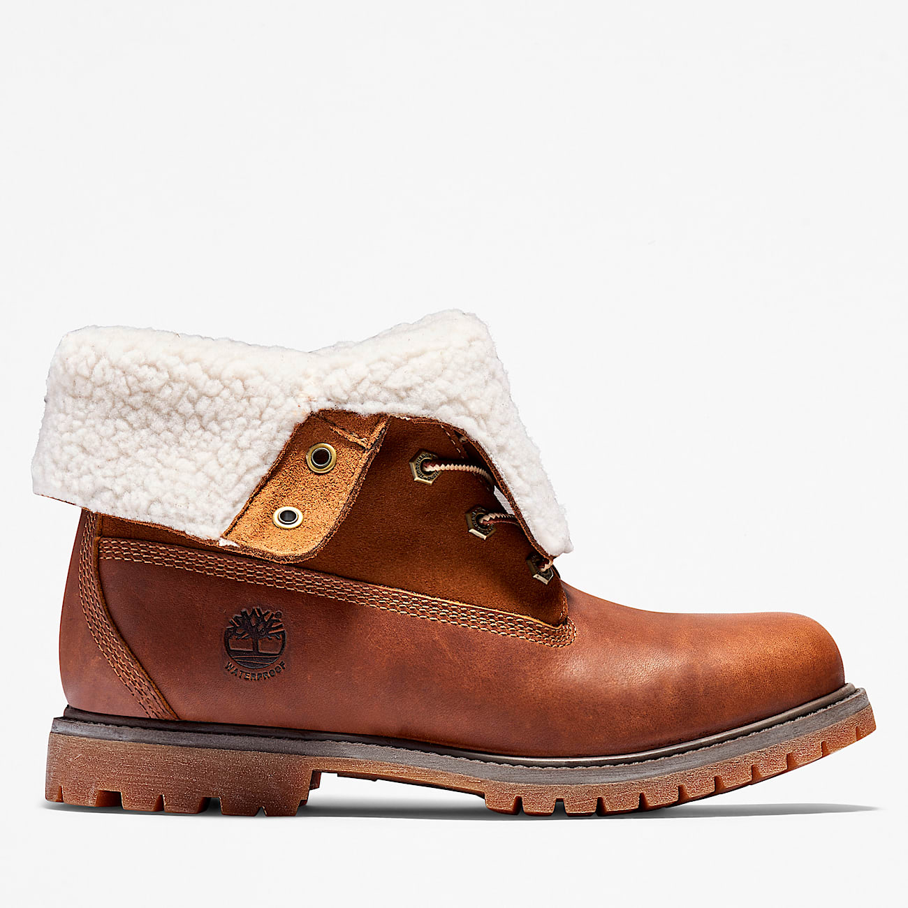 Women's Timberland® Warm-Lined Waterproof Roll-Top Boot - 1
